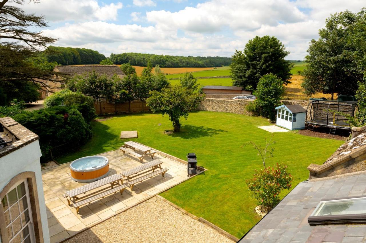 Cotswold Manor House - Country House Retreat With Hot Tub, Ideal For Large Groups Petty France المظهر الخارجي الصورة